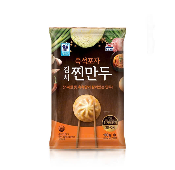 [사조대림]김치 포자 찐만두180g