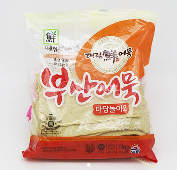 [사조대림]부산어묵 마당놀이(사각)1kg