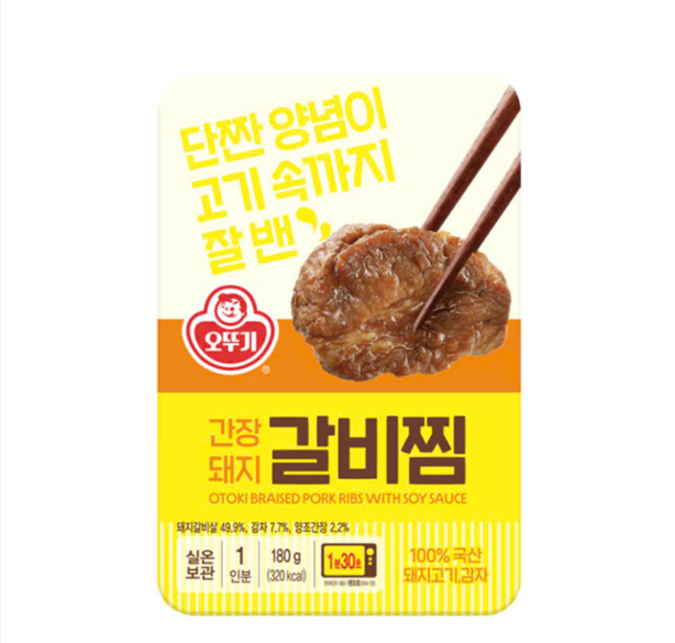 [오뚜기]간장돼지 갈비찜180g